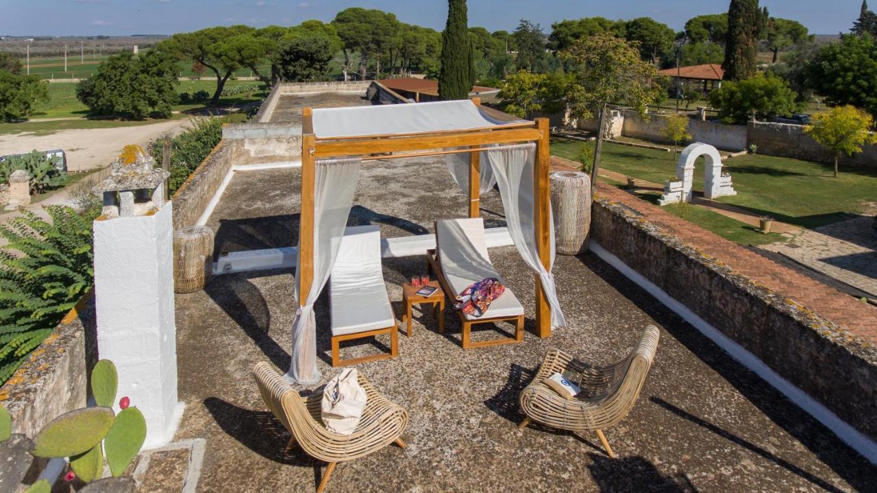 Masseria Zanzara Porto Cesareo Bagian luar foto
